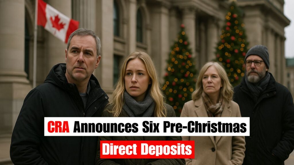 CRA Announces Six Pre-Christmas Direct Deposits