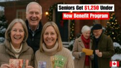 Canada’s Updated Seniors Benefit Program Delivers $1,250 Payment for Those Submitting Applications Before Dec 25