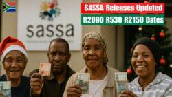 December 2025 SASSA Grant Schedule Released — Beneficiaries advised to confirm their exact date for R2090, R530 and R2150 payouts