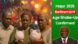 South Africa Confirms Major 2025 Retirement-Age Shake-Up — New Rules & Two-Pot Reforms Set to Change Worker Savings Forever