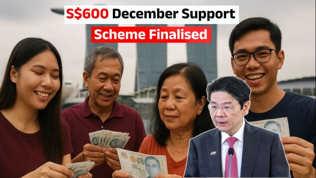 S$600 December Support Scheme Finalised
