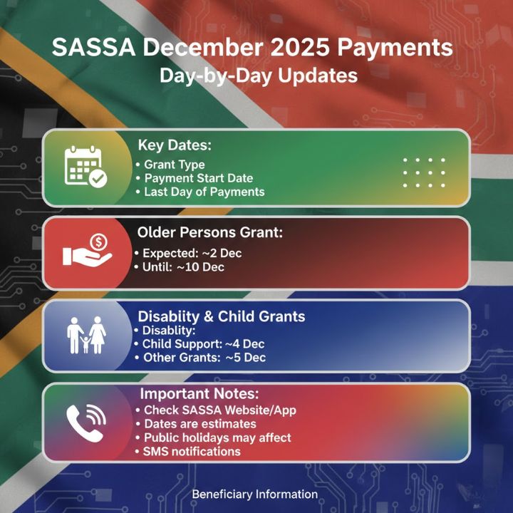 SASSA December Mega