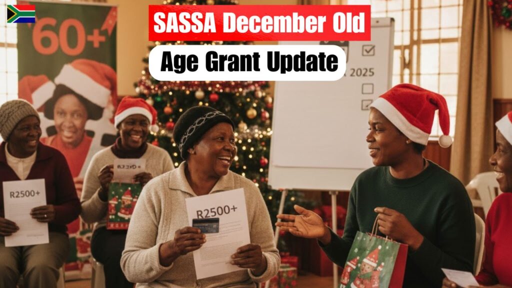 SASSA December Old Age Grant Update