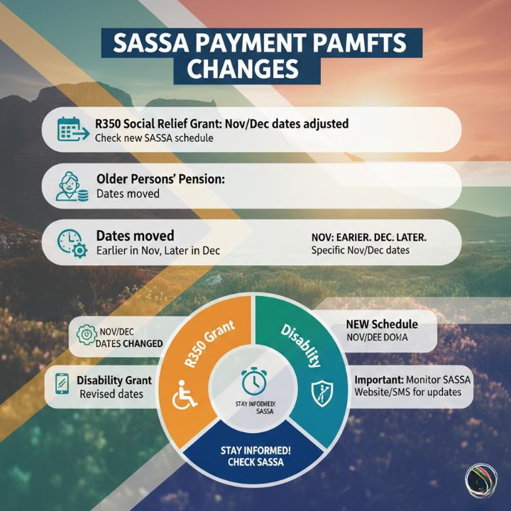 SASSA Shifts R350 Pension