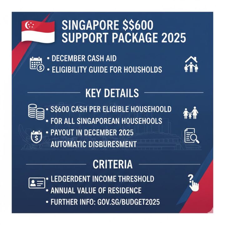 Singapore S$600 Support Package for 2025