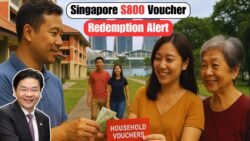 Singapore Expands S$800 Household Voucher support – Redeem Before 15 Dec to Get Your Full Amount