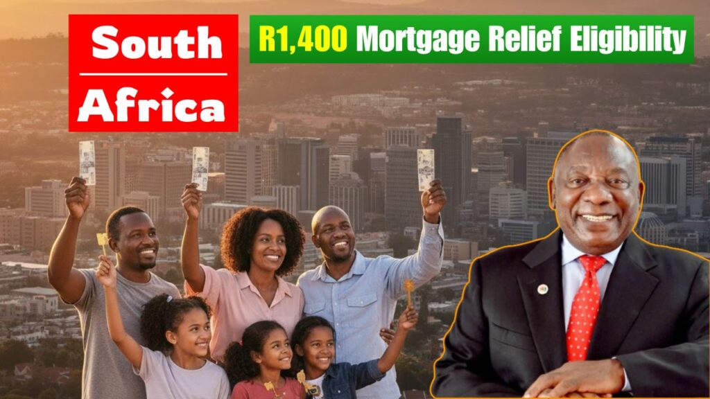 South Africa R1,400 Mortgage Relief Eligibility