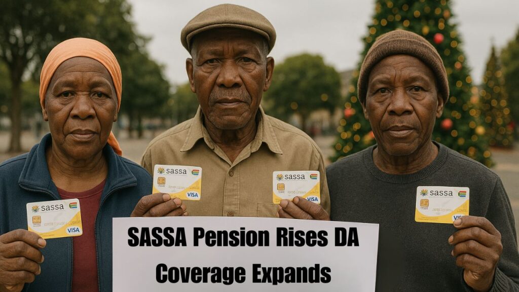 South Africa SASSA pension rises