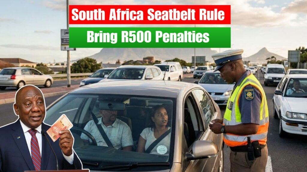 South Africa Seatbelt Violations